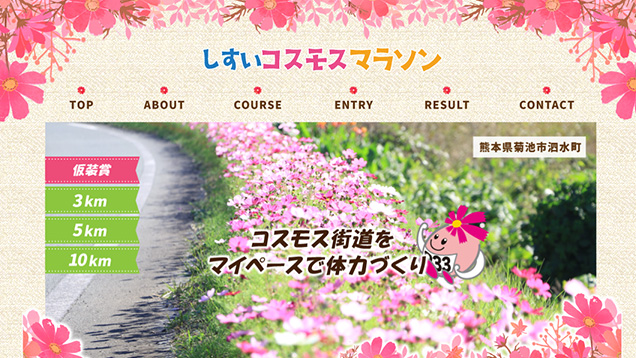 しすいコスモスマラソン